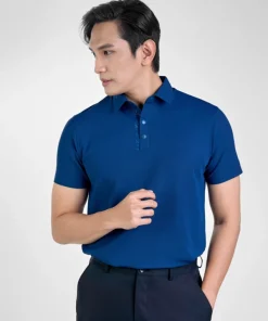 Áo Polo - APV253604 kiểu dáng body fit, tôn dáng người mặc. Màu sắc trung tính, dễ phối đồ. Chất liệu: 81% Nylon 19% spandex