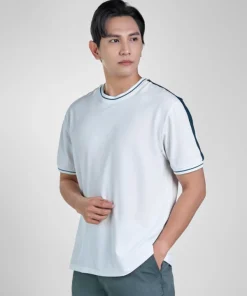 Áo T-shirt - TSN253672 kiểu dáng body fit tôn dáng người mặc.Màu sắc trẻ trung, năng động.Chất liệu: 57% Cotton, 38% Polyester, 5% Spandex