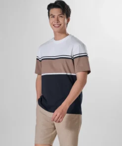 Áo T-shirt - TSN253681 kiểu dáng body fit tôn dáng người mặc.Màu sắc trẻ trung, năng động.Chất liệu: 95% cotton 5% spandex